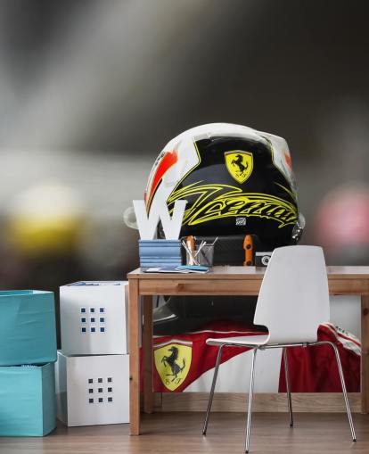 Back View of Raikkonen Wallpaper Back View of Raikkonen Wallpaper