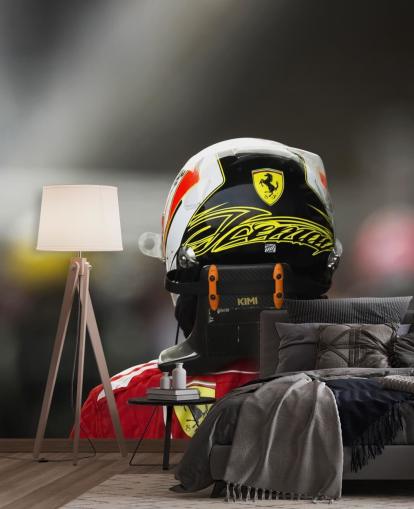 Vista posteriore della carta da parati Raikkonen Vista posteriore della carta da parati Raikkonen