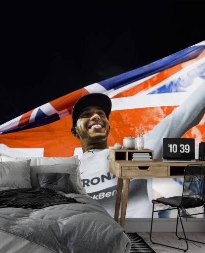 mural de papel pintado personalizable de Lewis Hamilton llamado Lewis Hamilton Abu Dhabi 14 mural de papel pintado personalizable de Lewis Hamilton llamado Lewis Hamilton Abu Dhabi 14