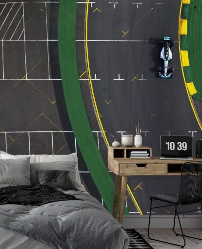 Sfondo F1 Carta da parati Track Air View Sfondo F1 Carta da parati Track Air View