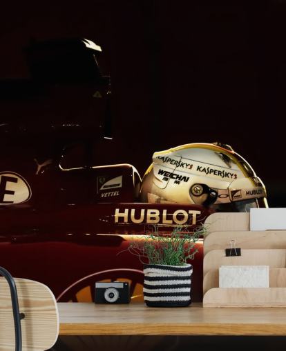 Sivukuva Red F1 -autotaustakuvasta Sivukuva Red F1 -autotaustakuvasta