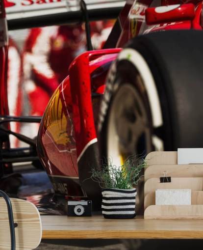 Sebastian Vettel Kina 15 Vægmaleri Sebastian Vettel Kina 15 Vægmaleri