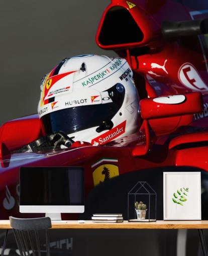 Papier Peint Voiture Rouge F1 Papier Peint Voiture Rouge F1