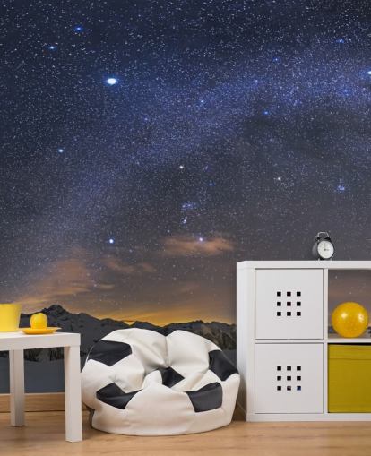 Starry Night Sky -seinämaalaus Starry Night Sky -seinämaalaus