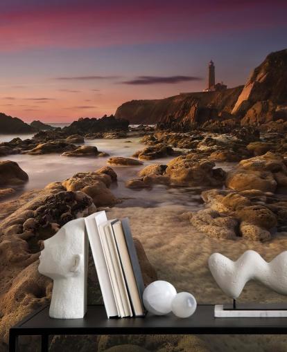 fondo de pantalla sunset rocky beach fondo de pantalla sunset rocky beach