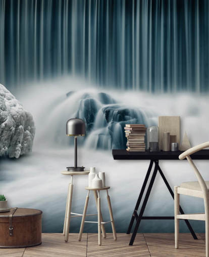 Fotomural Cascada congelada Fotomural Cascada congelada