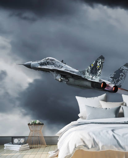 Flying Aircraft Wallpaper Mural Flying Aircraft Wallpaper Mural