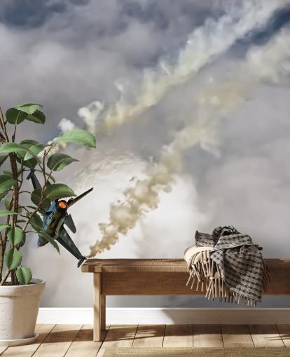 Fondo de pantalla de accidente de avión Fondo de pantalla de accidente de avión