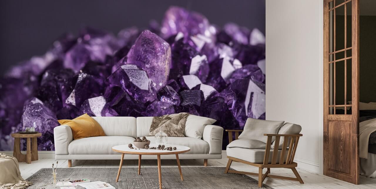natural crystals wallpaper