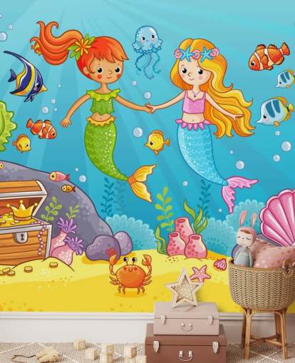 meilleurs amis de sirène sous la mer meilleurs amis de sirène sous la mer