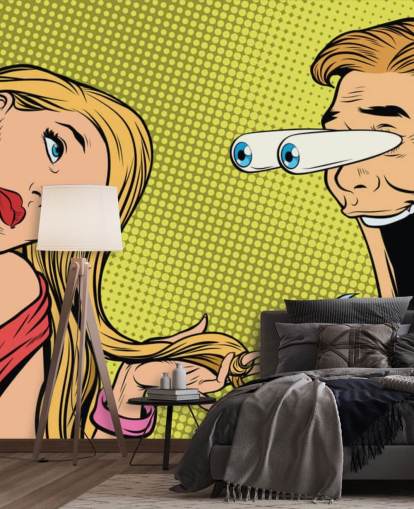 man kwijlen bij vrouw oop art wallpaper man kwijlen bij vrouw oop art wallpaper