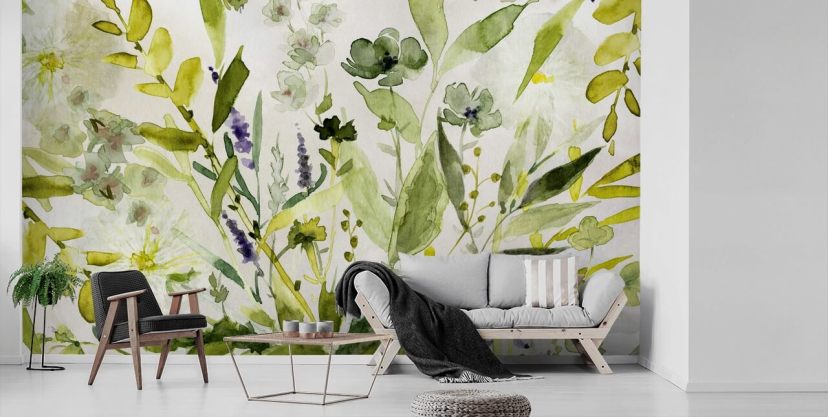 Floral Wallpaper and Flower Wall Murals | Wallsauce UK