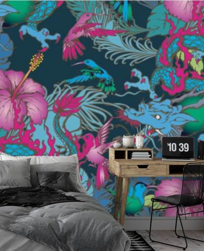 fond d'écran tatouage dragon bleu fond d'écran tatouage dragon bleu