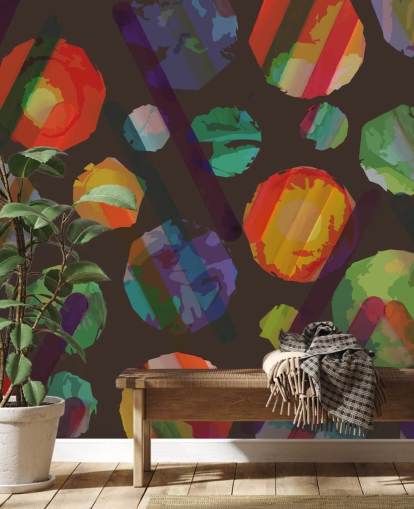 Colour Cutouts Mural by Shandra Smith Colour Cutouts Mural by Shandra Smith