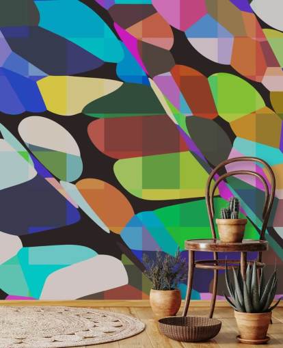 Mural de pared en profundidad de Shandra Smith Mural de pared en profundidad de Shandra Smith