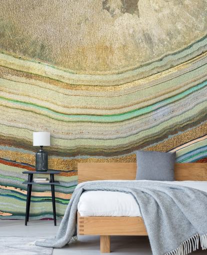 Stripe Wallpaper Mural af Lara Skinner Stripe Wallpaper Mural af Lara Skinner