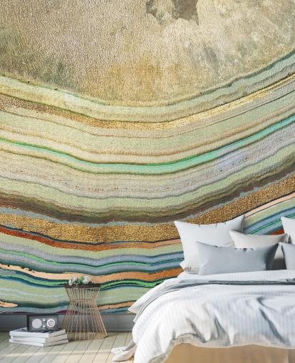 Stripe Wallpaper Mural by Lara Skinner Stripe Wallpaper Mural by Lara Skinner