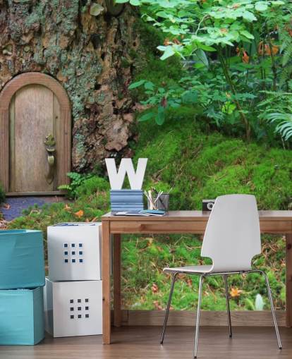 Fairy Door Behang Fairy Door Behang