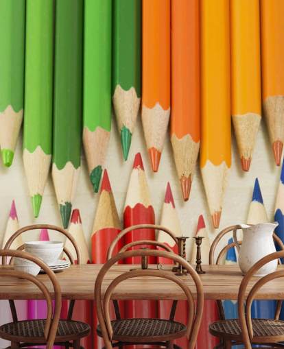 Farget blyanter Bakgrunn Farget blyanter Bakgrunn