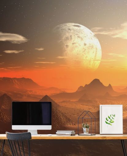 Papier Peint Paysage Mars Papier Peint Paysage Mars