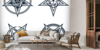 demonic symbols wallpaper