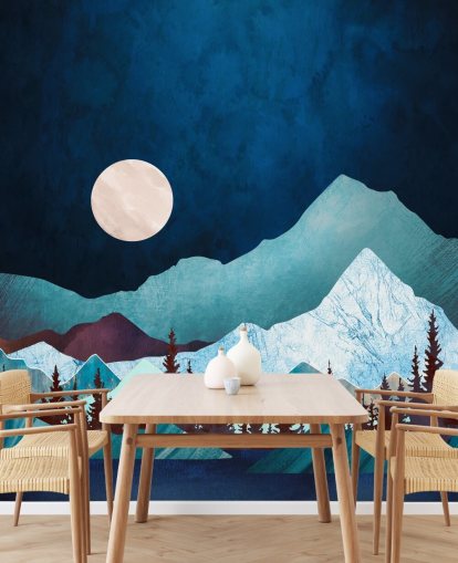 Papel de parede para celular gratis Moon Bay Wall Mural by Space Papel de parede para celular gratis Moon Bay Wall Mural by Space