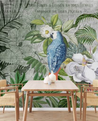 Papel de parede Jungle of Birds por Andrea Haase Papel de parede Jungle of Birds por Andrea Haase
