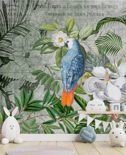 Papier peint Jungle of Birds par Andrea Haase Papier peint Jungle of Birds par Andrea Haase