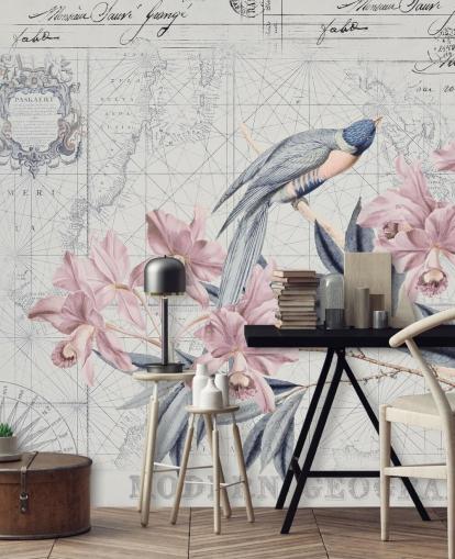 The Birds Voyage of Discovery Mural The Birds Voyage of Discovery Mural