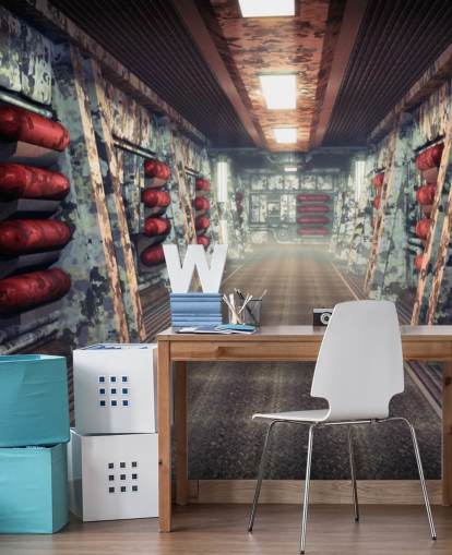 Spacecraft Coridoor Wallpaper Spacecraft Coridoor Wallpaper