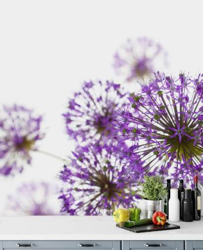 Purple Allium Flower Wallpaper Purple Allium Flower Wallpaper