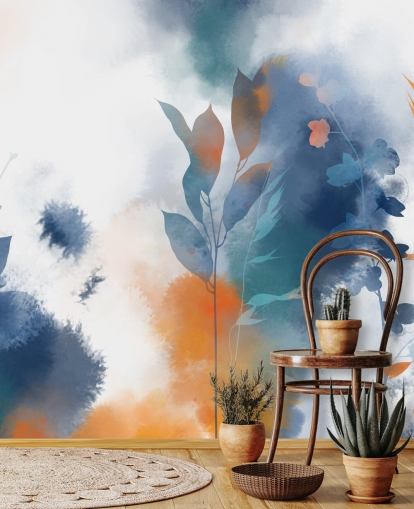 Deep Ambience Muurschildering van Katy Clemmans Deep Ambience Muurschildering van Katy Clemmans