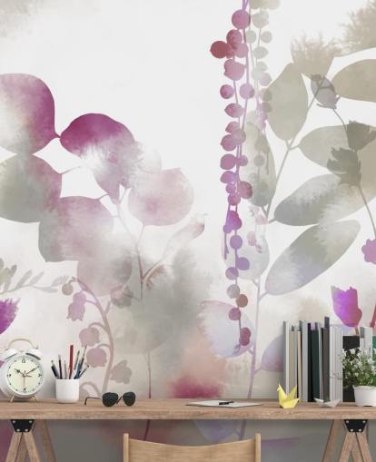 Peinture murale d'automne organique intense de Katy Clemmans Peinture murale d'automne organique intense de Katy Clemmans