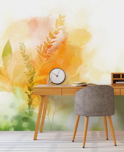 Natural Harmony Mural van Katy Clemmans Natural Harmony Mural van Katy Clemmans