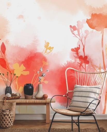 Warm Radiance Wall Mural by Katy Clemmans Warm Radiance Wall Mural by Katy Clemmans