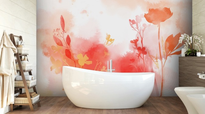 Decorazione murale Warm Radiance di Katy Clemmans