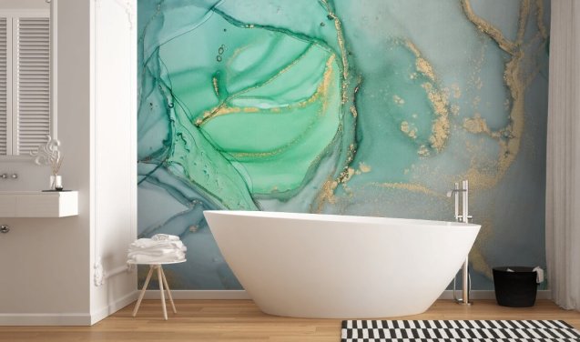 Bathroom Wallpaper Murals | Wallsauce US