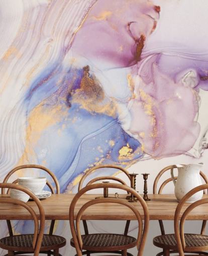 carta da parati murale personalizzata in marmo rosa e oro chiamata Dreamy Pastel and Gold per cucine carta da parati murale personalizzata in marmo rosa e oro chiamata Dreamy Pastel and Gold per cucine