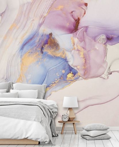 pink and gold custom marble wallpaper mural called Dreamy Pastel and Gold for kitchens pink and gold custom marble wallpaper mural called Dreamy Pastel and Gold for kitchens