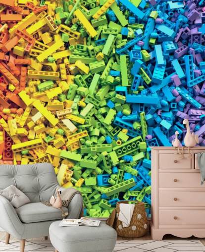 rainbow selection of colourful toy bricks wallpaper rainbow selection of colourful toy bricks wallpaper