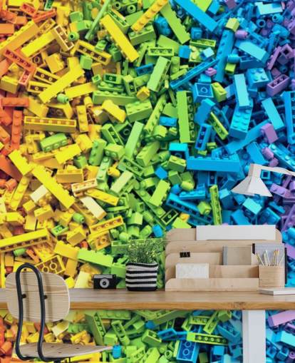 rainbow selection of colourful toy bricks wallpaper rainbow selection of colourful toy bricks wallpaper