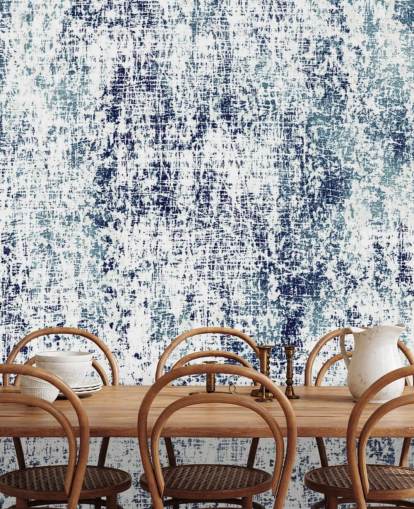 Blue and White Raw Pattern Wallpaper Blue and White Raw Pattern Wallpaper