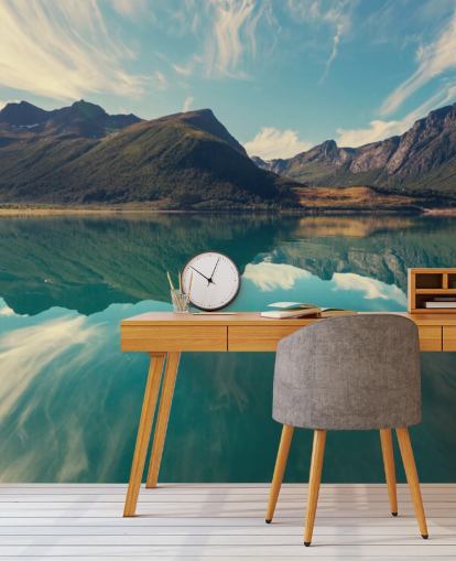 Murale Glacier en Norvège Murale Glacier en Norvège