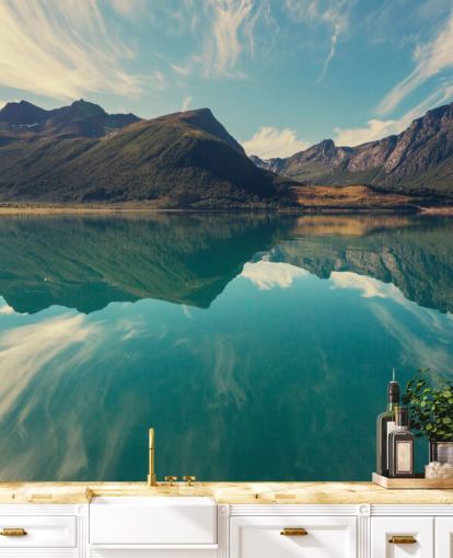 Glacier in Norway Mural Glacier in Norway Mural