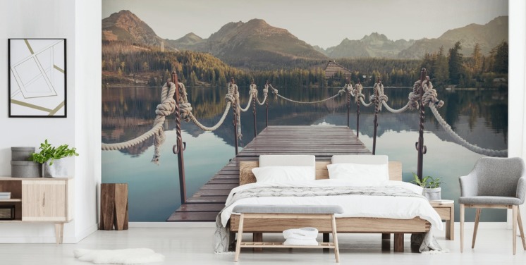 Filtered Landscape Mural