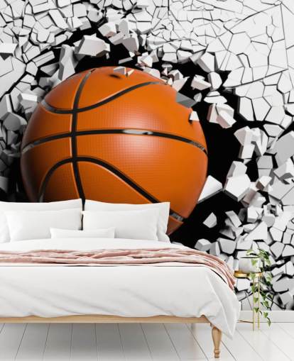 Mural explosão de basquete Mural explosão de basquete