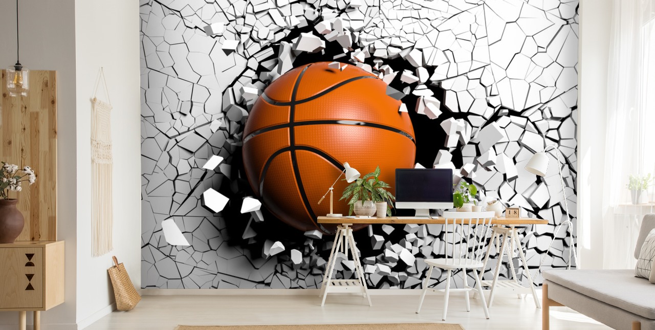 Basketball Explosion Basketball Wallpaper