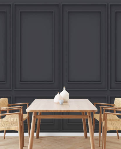 3D off black panel wallpaper 3D off black panel wallpaper