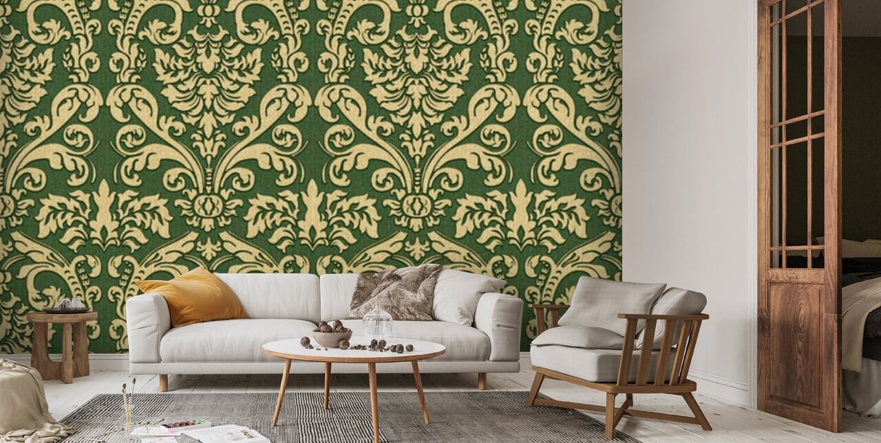 Flipkart SmartBuy 1000 cm Vintage Golden damask Wallpaper(1000CM X45CM)  Self Adhesive Sticker Price in India - Buy Flipkart SmartBuy 1000 cm  Vintage Golden damask Wallpaper(1000CM X45CM) Self Adhesive Sticker online  at Flipkart.com