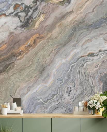 mural de papel de parede com efeito de mármore de areia chamado Onyx Sand Marble para banheiros, cozinhas e quartos mural de papel de parede com efeito de mármore de areia chamado Onyx Sand Marble para banheiros, cozinhas e quartos